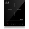 IsEasy Single Induction Cooker 2100W Portable Induction Hob With Slim Black Crystal Panel Body, Induction Plate With 9 Power Levels Setting, Max & Min Function, 8-hours Timer, Safety Lock -Kitchen Supplies Discount Store 100028462 1