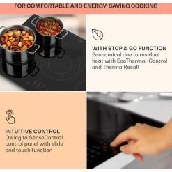 Klarstein Virtuosa 5 Built-in Hob 5 Zones 8200 W Glass Ceramic -Kitchen Supplies Discount Store 101007178 4