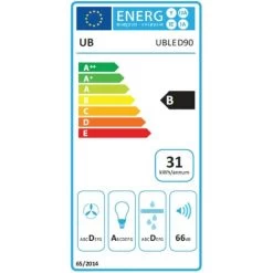 Econolux ART28380 90cm Mood Light Curved Glass Cooker Hood -Kitchen Supplies Discount Store 13081212 5