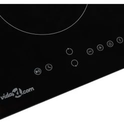 Ceramic Hob With 2 Burners Touch Control 3000 W VidaXL -Kitchen Supplies Discount Store 13224840 4