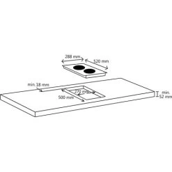 Ceramic Hob With 2 Burners Touch Control 3000 W VidaXL -Kitchen Supplies Discount Store 13224840 5