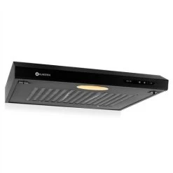 Klarstein UW60BL Extractor Cooker Hood 115W Stainless Steel Black