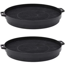 Range Hood Charcoal Filters 2 Pcs 210 Mm VidaXL