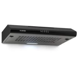 Klarstein Capannina Undercounter Hood 60cm 166m³ / H LED Stainless Steel Black