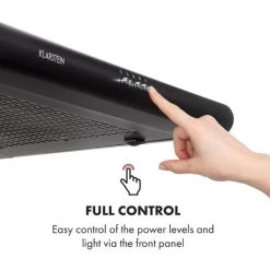 Klarstein Capannina Undercounter Hood 60cm 166m³ / H LED Stainless Steel Black -Kitchen Supplies Discount Store 19162066 5