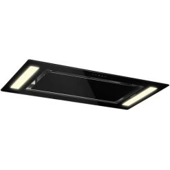 Klarstein Remy Ceiling Hood 90 Cm 619 M³/h 230W 3 Levels Remote Control