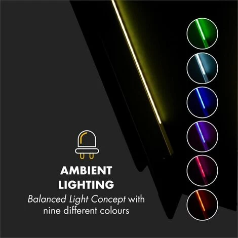 Klarstein Aurora Eco 90 Cooker Extractor Hood 550 M³ / H LED Display Black 7 Klarstein Aurora Eco 90 Cooker Extractor Hood 550 M³ / H LED Display Black - Image 5