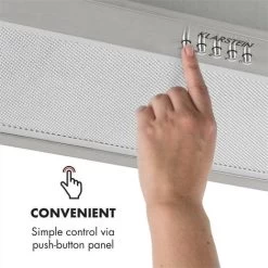 Klarstein Down Under Cooker Extractor Hood Built-in 60cm Exhaust Air: 590 M³ / H LED Stainless Steel -Kitchen Supplies Discount Store 22969799 5