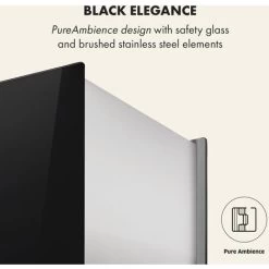 Klarstein Kronleuchter L Island Exhaust Hood 60cm Exhaust Air: 590m³ / H LED Touch Black -Kitchen Supplies Discount Store 22969885 3