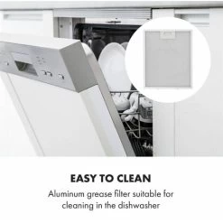 Klarstein Contempo Substructure Cooker Extractor Hood 60cm 175m³ / H LED Stainless Steel Acrylic -Kitchen Supplies Discount Store 22970169 5