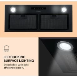 Klarstein Paolo Cooker Hood Built-in 72 Cm EEC: A 593 M³/h LED Touch -Kitchen Supplies Discount Store 22970442 3