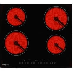 Ceramic Hob With 4 Burners Touch Control 6000 W -Kitchen Supplies Discount Store 29796474 3