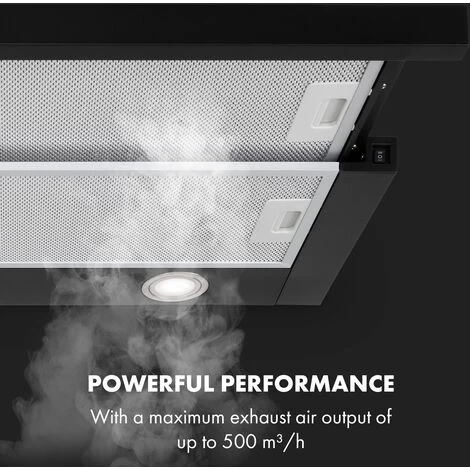 Klarstein Mariana 60, Flat Screen Hood 5 Klarstein Mariana 60, Flat Screen Hood - Image 3