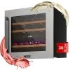 Klarstein Vinsider 36 Wine Fridge 2 Cooling Zones 5-22°C 85l Stainless Steel -Kitchen Supplies Discount Store 33502999 1