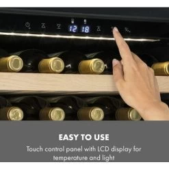 Klarstein Vinovilla 79 Built-In Duo Two-Zone Wine Fridge 190l 79 Bottles 3-Ply Glass Door -Kitchen Supplies Discount Store 33503003 5