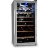 Klarstein Vinamour 26 Uno Wine Refrigerator 26 Bottles 88 Litres Stainless Steel LED -Kitchen Supplies Discount Store 33503294 1