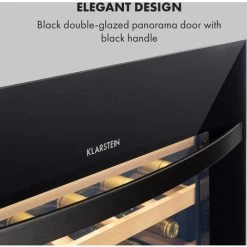 Klarstein Vinsider 24 Built-In Uno Wine Refrigerator Built-in 1 Zone 24 Bottles -Kitchen Supplies Discount Store 33503384 5