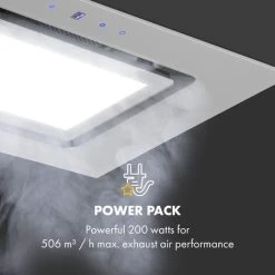 Klarstein Hektor Brilliant Edition, Fan Module, 52cm, 506m³ / H, Touch, White 9 Klarstein Hektor Brilliant Edition, Fan Module, 52cm, 506m³ / H, Touch, White -Kitchen Supplies Discount Store 33504282 3