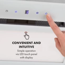 Klarstein Hektor Brilliant Edition, Fan Module, 52cm, 506m³ / H, Touch, White 10 Klarstein Hektor Brilliant Edition, Fan Module, 52cm, 506m³ / H, Touch, White -Kitchen Supplies Discount Store 33504282 4