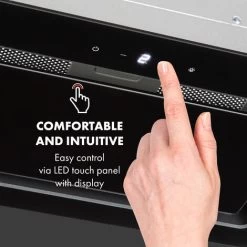 Klarstein Hektor Eco Fan Module 52 Cm 566 M³ / H Touch Glass Black 10 Klarstein Hektor Eco Fan Module 52 Cm 566 M³ / H Touch Glass Black -Kitchen Supplies Discount Store 35415170 4