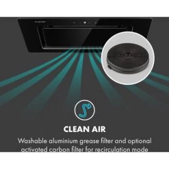 Klarstein Hektor Eco Fan Module 52 Cm 566 M³ / H Touch Glass Black 11 Klarstein Hektor Eco Fan Module 52 Cm 566 M³ / H Touch Glass Black -Kitchen Supplies Discount Store 35415170 5