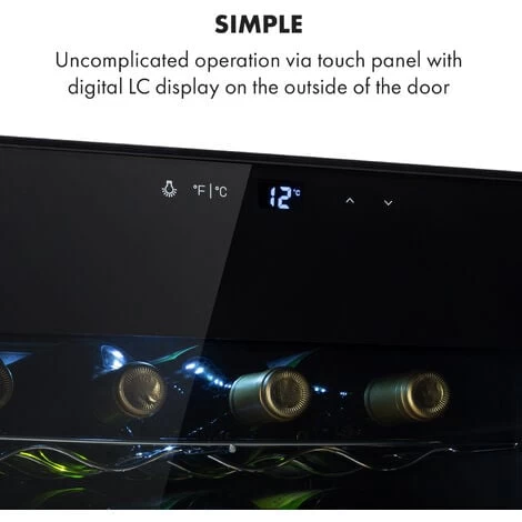 Klarstein Barolo 28 Uno, Wine Cooler, 70 Litres, 11-18 ° C, SingleZone 6 Klarstein Barolo 28 Uno, Wine Cooler, 70 Litres, 11-18 ° C, SingleZone - Image 4