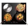 CIARRA Built-in 4 Zones Induction Hob, Integrated Electric Cooktop With Booster Function 7200W-CD4BBIH -Kitchen Supplies Discount Store 36409470 1