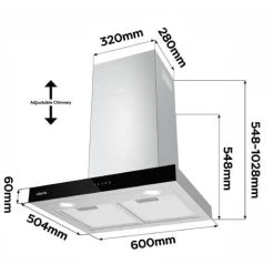 CIARRA 4 Speeds Class A++ 650m3/h Touch Control Chimney Cooker Hood 60cm -CBCS6102 11 CIARRA 4 Speeds Class A++ 650m3/h Touch Control Chimney Cooker Hood 60cm -CBCS6102 -Kitchen Supplies Discount Store 36409475 5