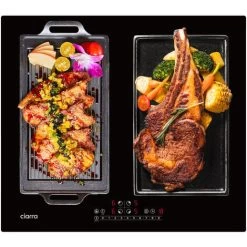 CIARRA Built-in 4 Zones Induction Hob, Integrated Electric Cooktop With 2 Flex Zones 7200W-CD4BFFBIH