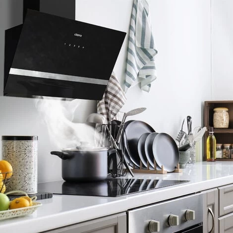CIARRA 60cm Glass Angled Cooker Hood Class A++ 650m3/h 4 Speeds Touch Control-CD6736HB 4 CIARRA 60cm Glass Angled Cooker Hood Class A++ 650m3/h 4 Speeds Touch Control-CD6736HB - Image 2