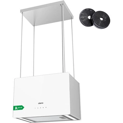 CIARRA 48cm Island Hood 700m3/h With 4-speed Extraction Class A++ Ceiling Hood-CD4850S 3 CIARRA 48cm Island Hood 700m3/h With 4-speed Extraction Class A++ Ceiling Hood-CD4850S