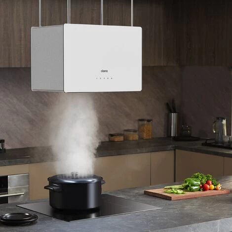 CIARRA 48cm Island Hood 700m3/h With 4-speed Extraction Class A++ Ceiling Hood-CD4850S 6 CIARRA 48cm Island Hood 700m3/h With 4-speed Extraction Class A++ Ceiling Hood-CD4850S - Image 4