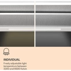 Klarstein Mariana Neo 60, Flat Screen Bonnet, 60cm, 640 M³/h, Exhaust Air, LED -Kitchen Supplies Discount Store 42770280 3