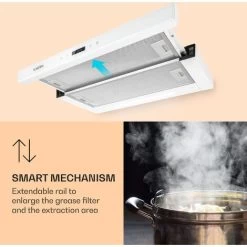 Klarstein Mariana Neo 60, Flat Screen Bonnet, 60cm, 640 M³/h, Exhaust Air, LED -Kitchen Supplies Discount Store 42770280 5