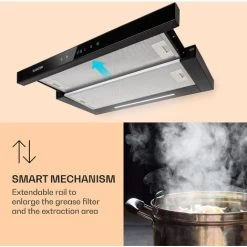 Klarstein Mariana Neo 60, Flat Screen Hood, 60cm, 640 M³ / H, Exhaust Air, LED -Kitchen Supplies Discount Store 42770283 5