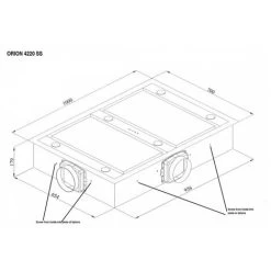 Scorpio 100 X 70cm Ceiling Hood With External Motor 8 Scorpio 100 X 70cm Ceiling Hood With External Motor -Kitchen Supplies Discount Store 49134482 3