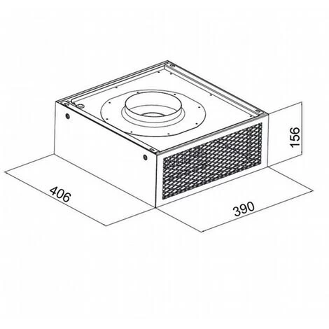 Scorpio 100 X 70cm Ceiling Hood With External Motor 6 Scorpio 100 X 70cm Ceiling Hood With External Motor - Image 4