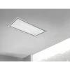 ViandPro - Aria Flush Fit Ceiling Hood 90 X 30 Black - White Glass / Stainless Steel