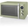 Swan Retro 800W LED Digital Microwave Green 1 Swan Retro 800W LED Digital Microwave Green -Kitchen Supplies Discount Store 53434704 1