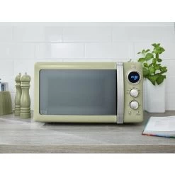 Swan Retro 800W LED Digital Microwave Green 10 Swan Retro 800W LED Digital Microwave Green -Kitchen Supplies Discount Store 53434704 4