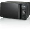 Swan Stealth 20L LED Matt Black Microwave