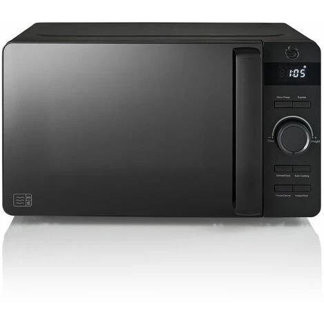 Swan Stealth 20L LED Matt Black Microwave 6 Swan Stealth 20L LED Matt Black Microwave - Image 4