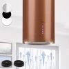Klarstein Beretta, Island Extractor Hood, Ø 35 Cm, Exhaust / Circulating Air, 650m³ / H, LED, Copper -Kitchen Supplies Discount Store 56581942 1