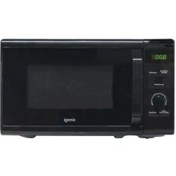 Igenix Digital Microwave, 8 Cooking Settings, 20 Litre, 800W, Black - IG2097