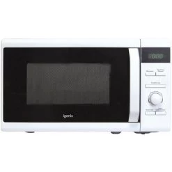 Igenix Digital Microwave, 8 Cooking Settings, 20 Litre, 800W, White - IG2096