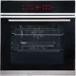 13 Function Single Electric Oven, LED Touch Control 76L - SIA BISO11SS