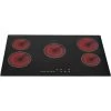 SIA CERH90BL 90cm Black 5 Zone Frameless Touch Control Electric Ceramic Hob -Kitchen Supplies Discount Store 65334518 1