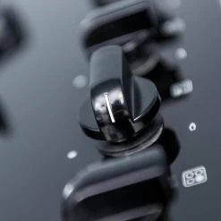 SIA GHG612BL 60cm Black 4 Burner Gas On Glass Hob With Enamel Pan Stands & FFD -Kitchen Supplies Discount Store 65334540 3