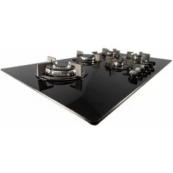 SIA GHG902BL 90cm Black 5 Burner Gas On Glass Hob With Cast Iron Pan Stands -Kitchen Supplies Discount Store 65334555 5