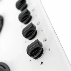 SIA GHG602WH 60cm White 4 Burner Gas On Glass Hob With Cast Iron Pan Stands -Kitchen Supplies Discount Store 65334556 5